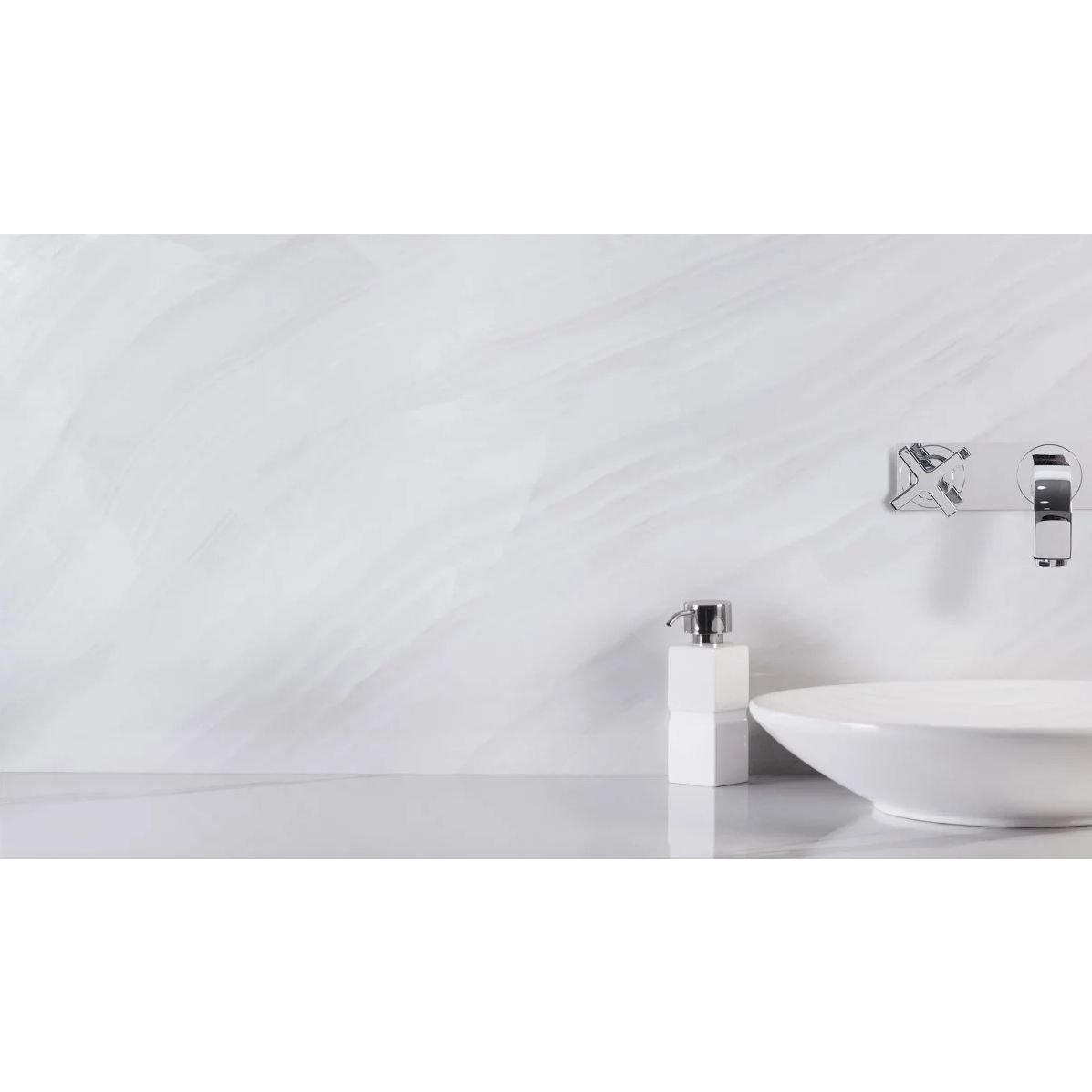 Керамогранит Staro (Старо) Palacio Stelia Light Grey Polished 60х120 см С0003698