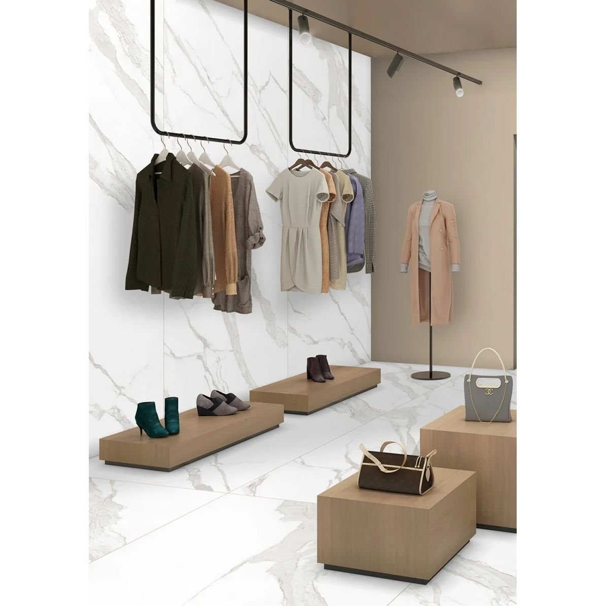 Керамогранит Staro (Старо) Patagonoa Bianco Soft Satin 120х280 см С0005681