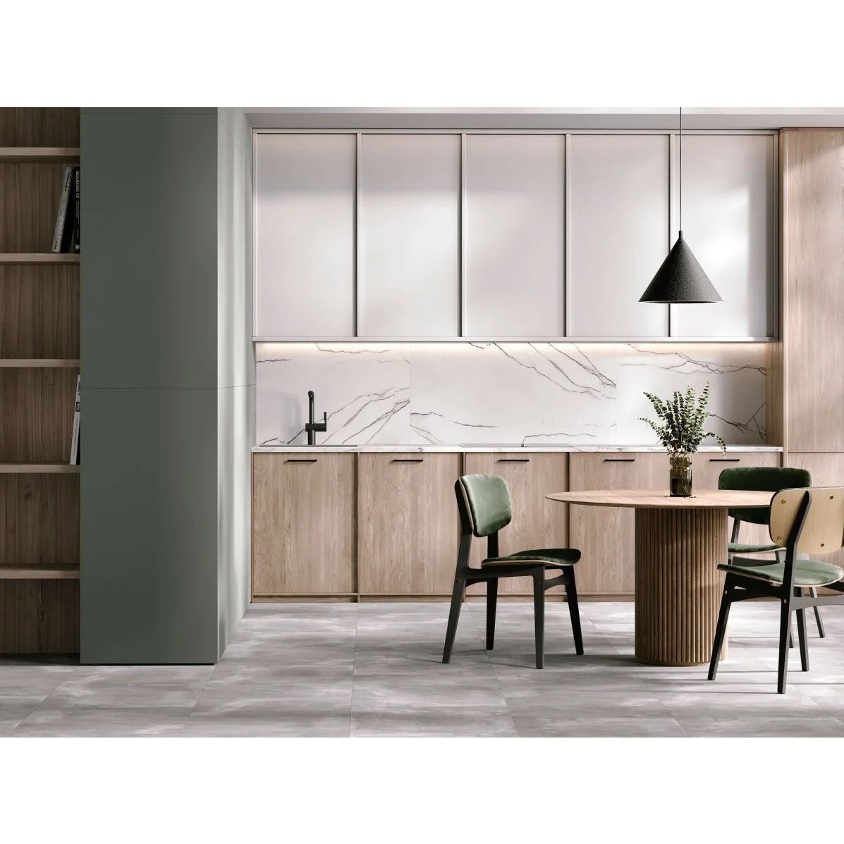 Керамогранит Staro (Старо) Monocolors Slim Reed Green 60x120 см Matt С0005197