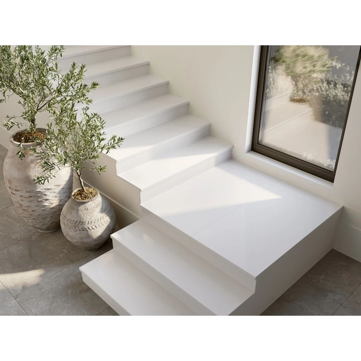 Слэб керамический Staro (Старо) Tech Polished Alpi White 80х240 см С0004941