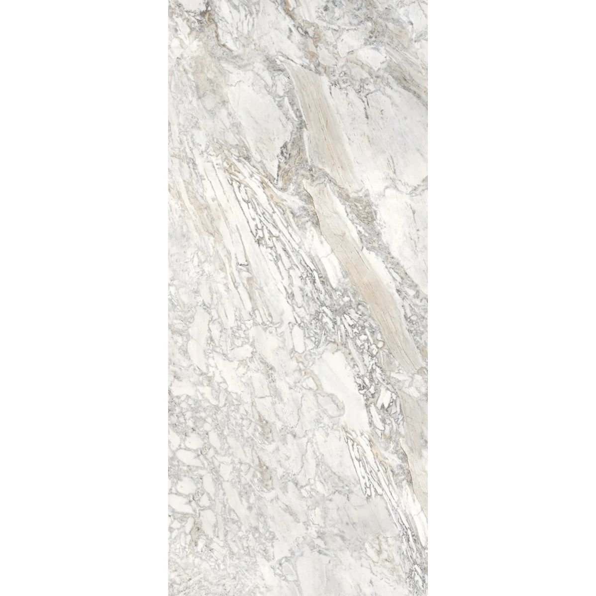 Слэб керамический Staro (Старо) Slabs Polished Domino Ash - A Elegance 120х280 см С0005885