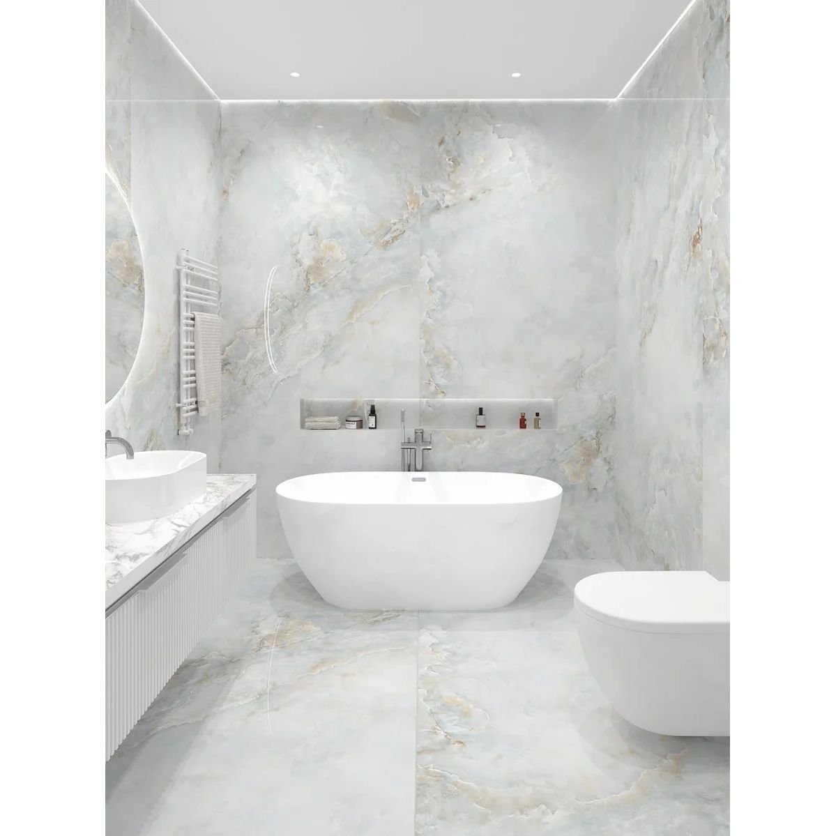 Слэб керамический Staro (Старо) Slabs Polished Solano Blue Home Elegance 120х280 см С0005762