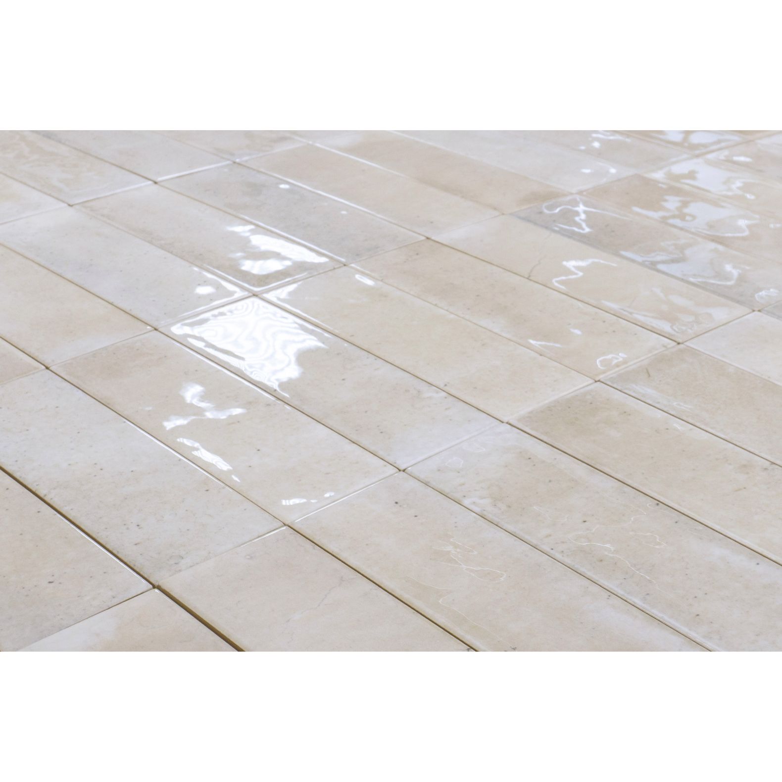 Керамическая плитка Staro (Старо) Smile Tile Jazz Cream 7.5x22.5 см