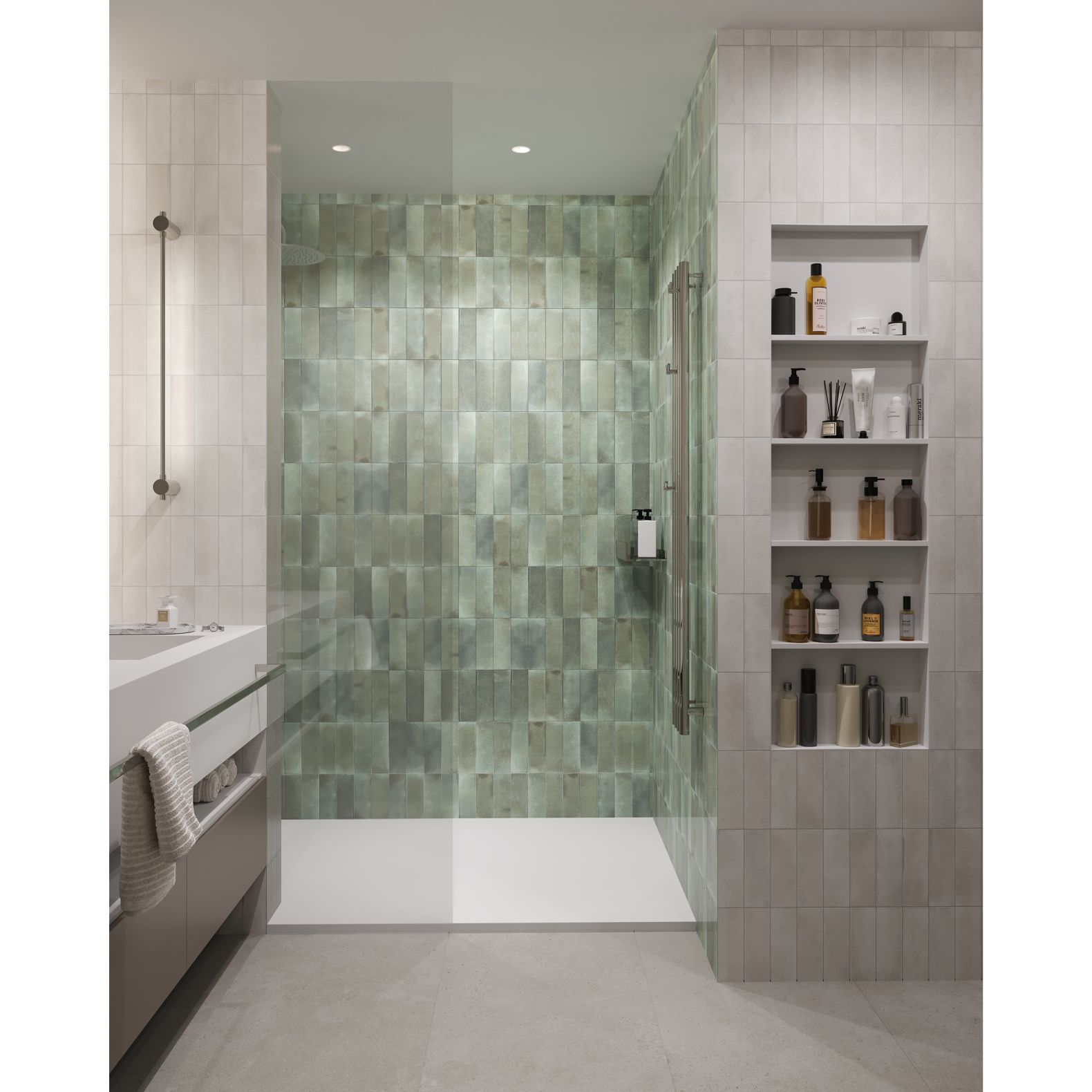 Керамическая плитка Staro (Старо) Smile Tile Jazz Mint 7.5x22.5 см