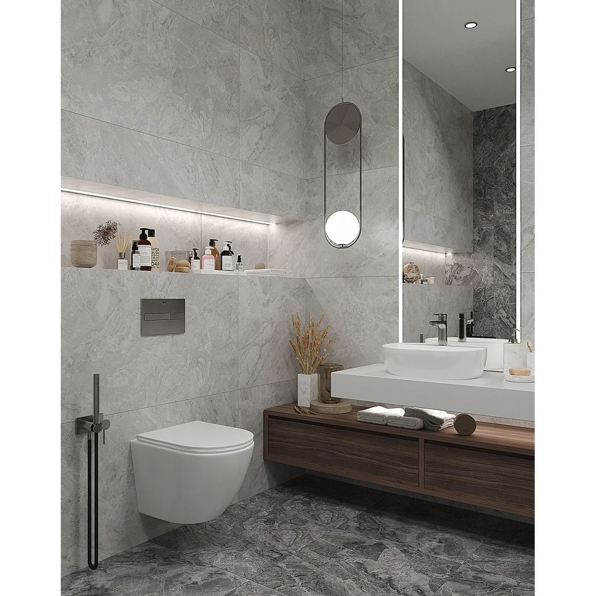 Керамогранит Staro (Старо) Luxor Omani Bianco Polished 60х120 см С0005416