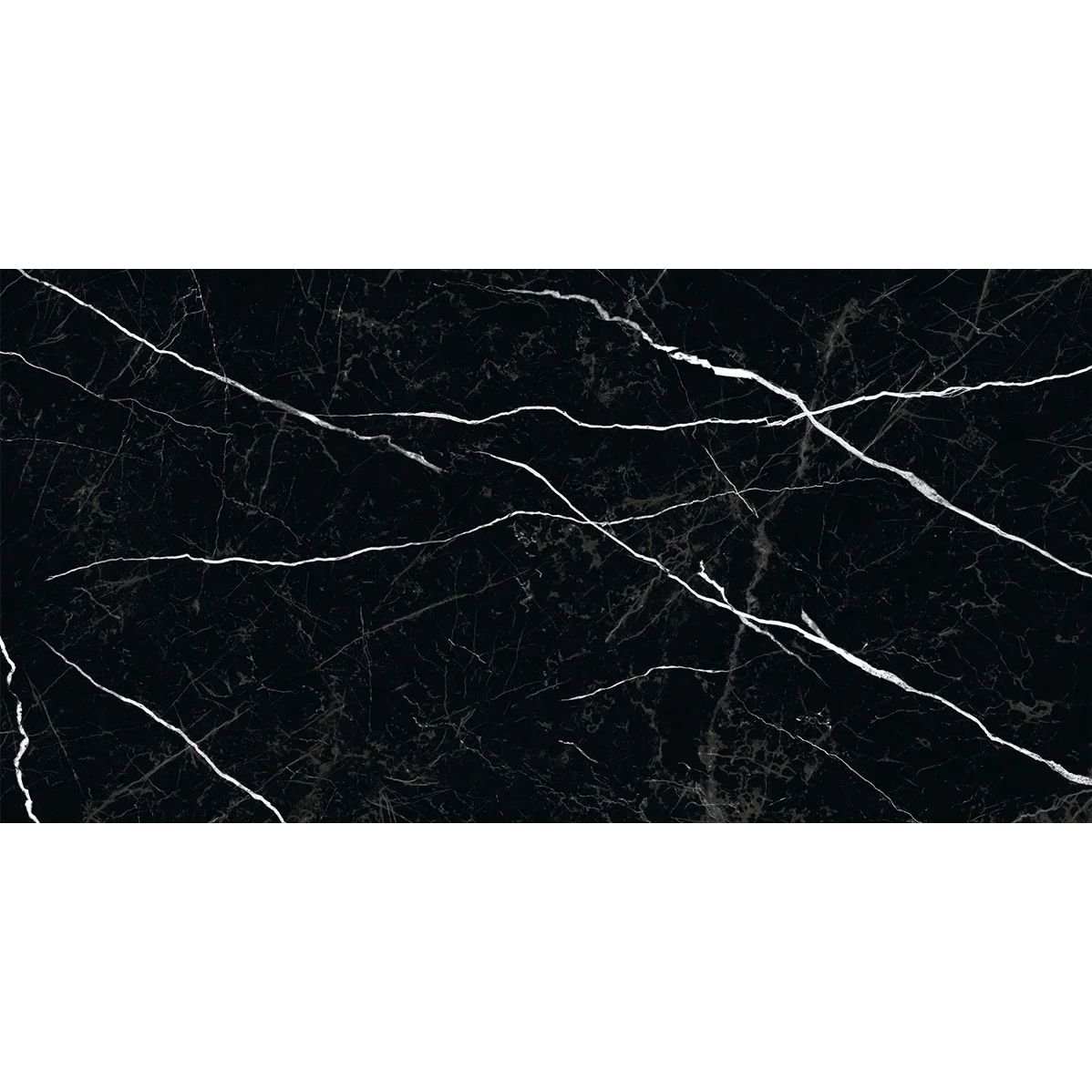 Керамогранит Staro (Старо) Palacio Nero Marquina High Gloss 60х120 см, глянцевый С0004540