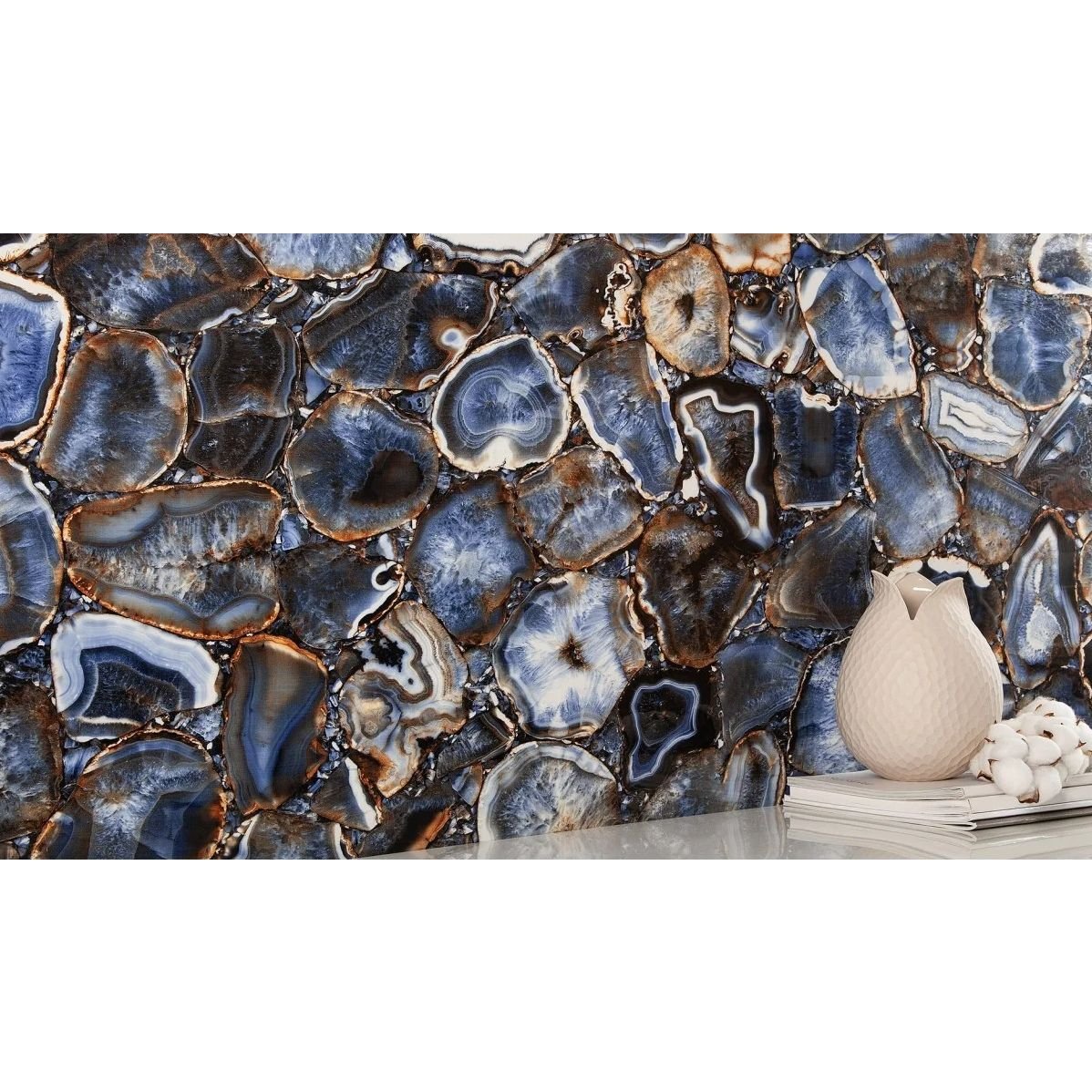 Керамогранит Staro (Старо) Palacio Rock Azul High Gloss 60х120 см, глянцевый С0004352