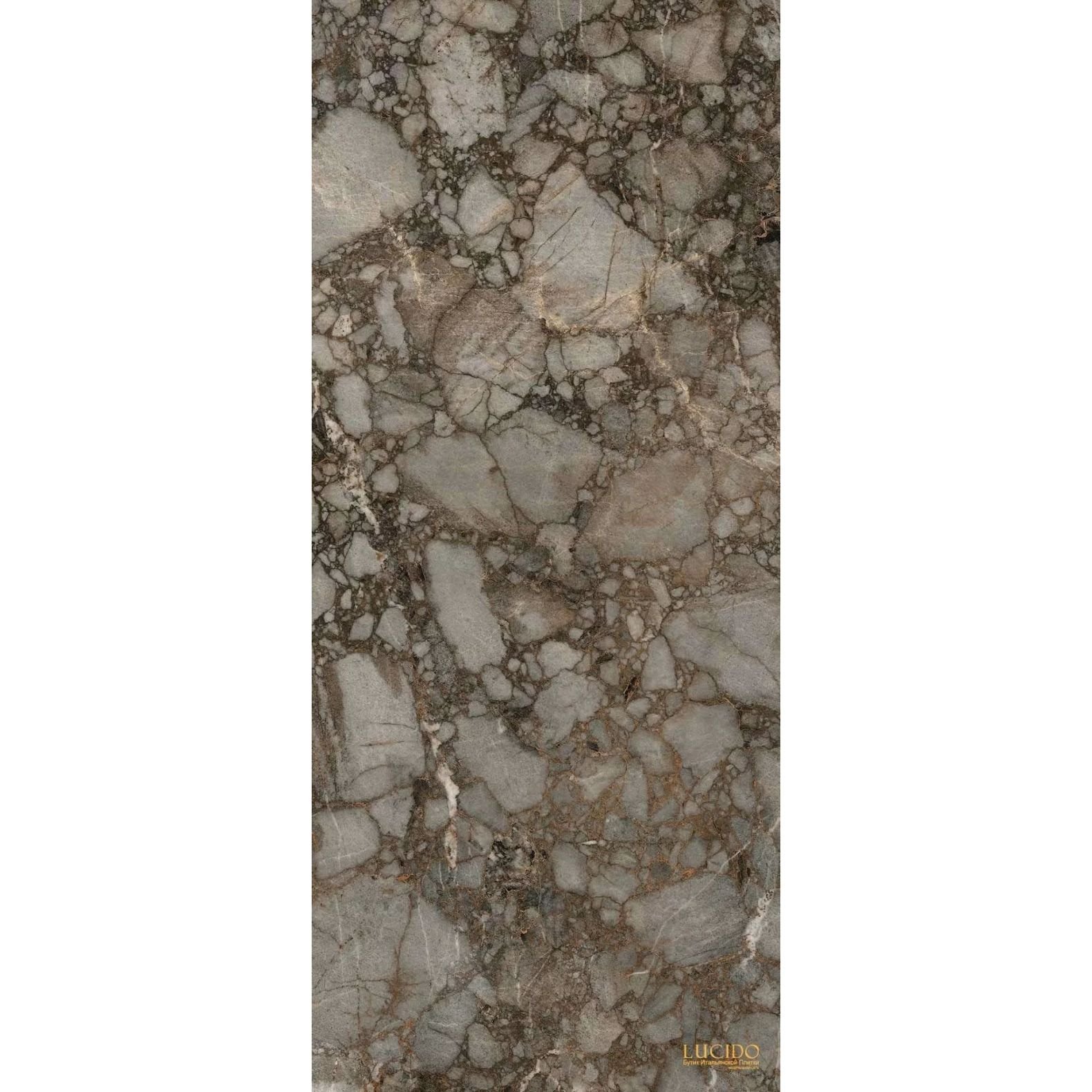 Керамогранит Casa dolce casa (Казе дольче каза) Nature mood riverbed glossy 120х280 см, глянцевый (774721)