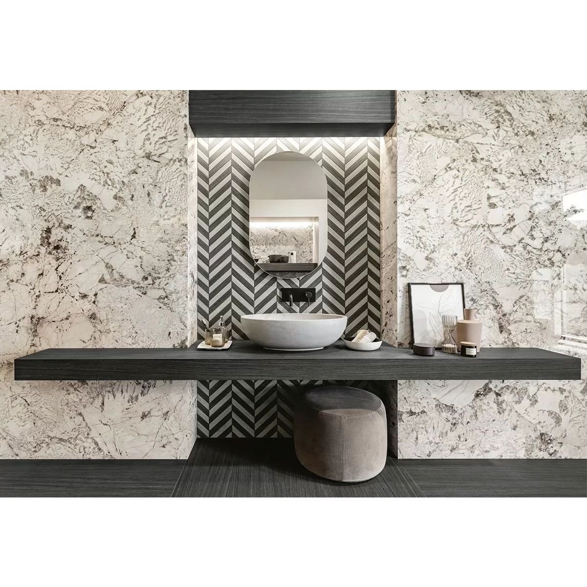 Керамогранит Casa dolce casa (Казе дольче каза) Nature mood tundra glossy 120х280 см, глянцевый (774720)