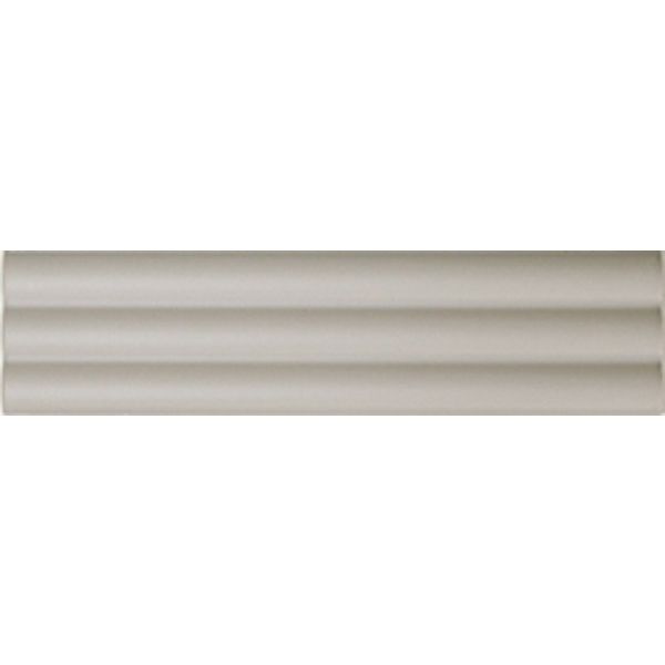 Керамическая плитка DNA Tiles (ДНА Тайлс) Match Curved Ash Matt 6.25x25 см, 130858