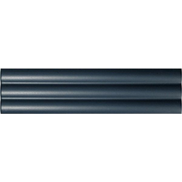 Керамическая плитка DNA Tiles (ДНА Тайлс) Match Curved Midnight Blue Matt 6.25x25 см, 130860