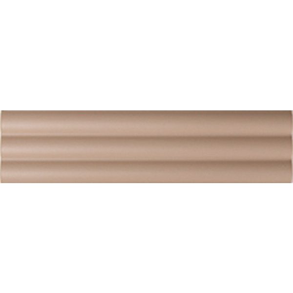 Керамическая плитка DNA Tiles (ДНА Тайлс) Match Curved Tan Matt 6.25x25 см, 130862