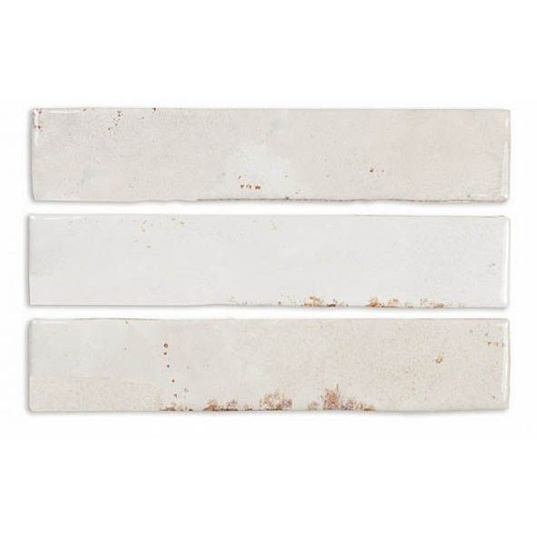 Настенная плитка DNA Tiles (ДНА Тайлс) Enamel White 5x25 см