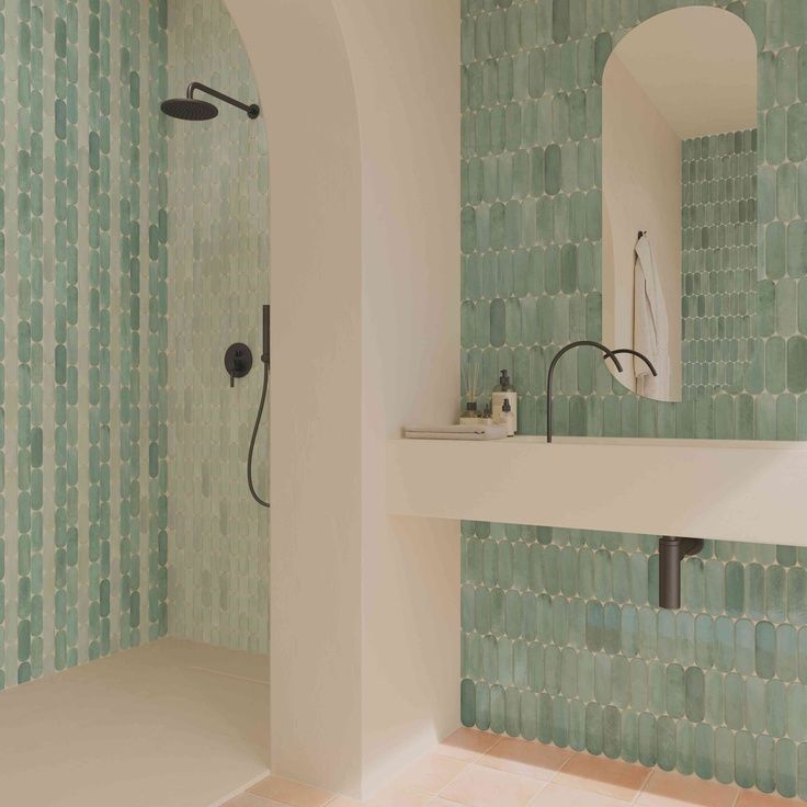 Керамическая плитка DNA Tiles (ДНА Тайлс) Calema Oval Tea 5.2x16 см, 136319