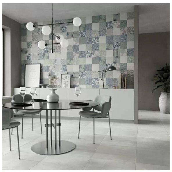 Керамогранит Dado Ceramica (Дадо Керамика) Paint White матовый 60х120 см, D303944