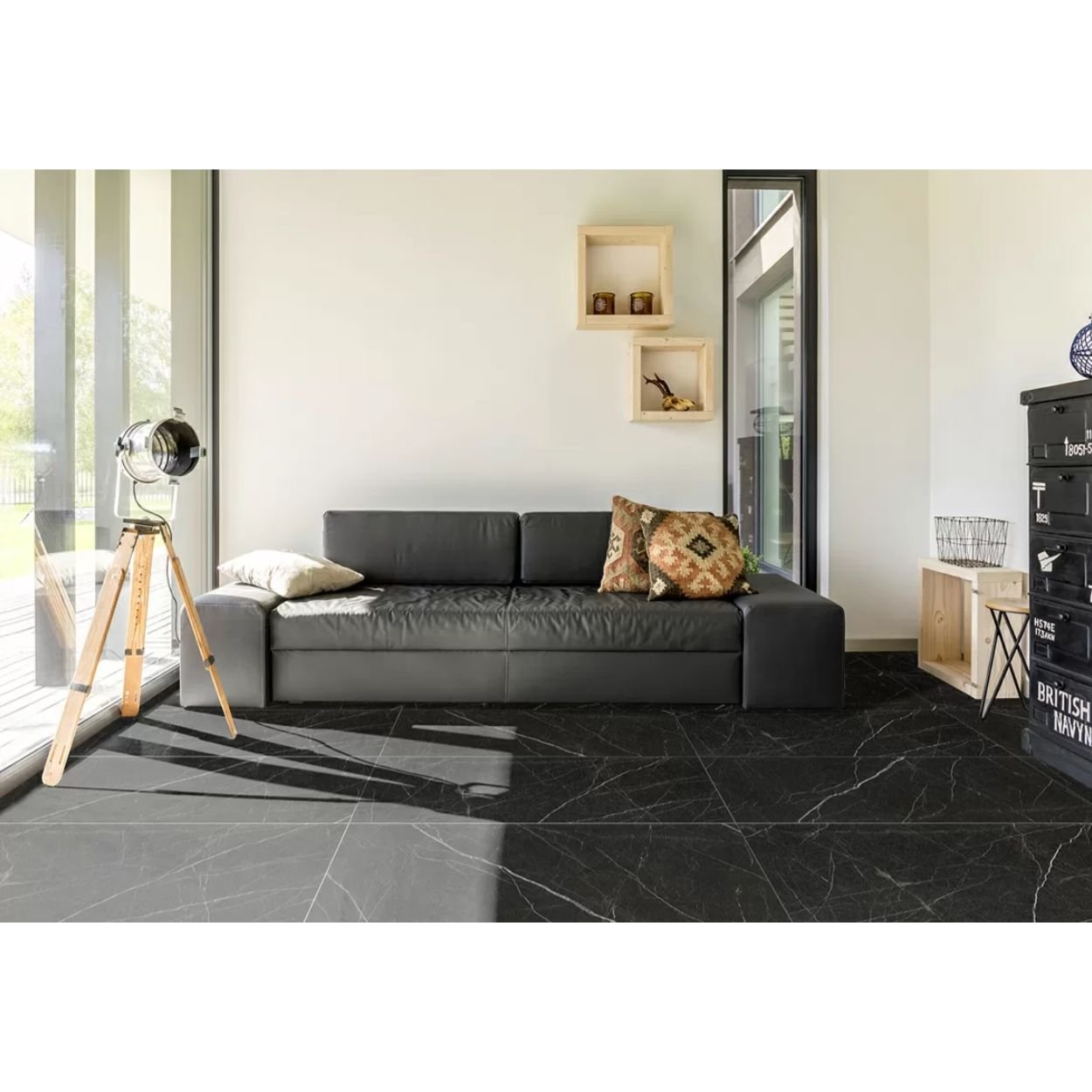 Керамогранит Idalgo (Идальго) Home Sofia Black Olive MR 60х120 см