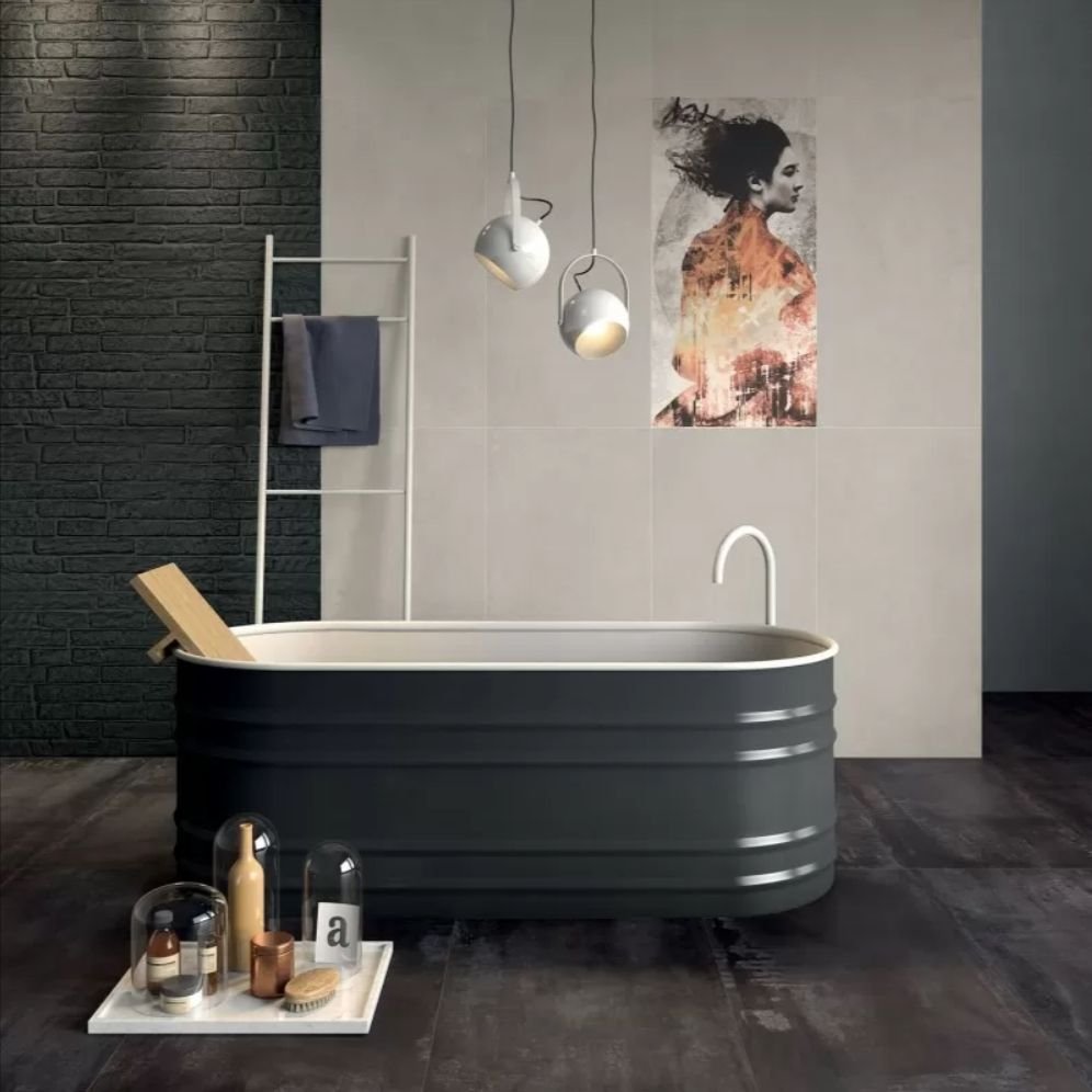 Керамогранит ABK Ceramiche (АБК Керамише) Do Up Street Black Matt Rett 60х120 см (DOR34320)