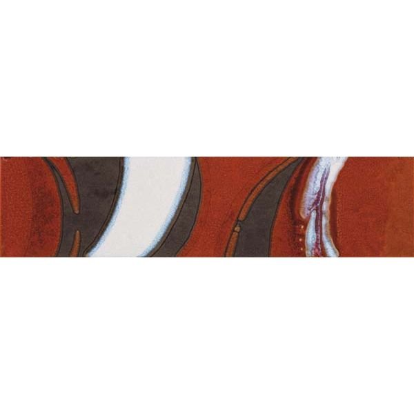 Декор ABK Ceramiche (АБК Керамише) Docks Dec.Splash Arancio Miх2 Ret 15х60 см (DKL04251)