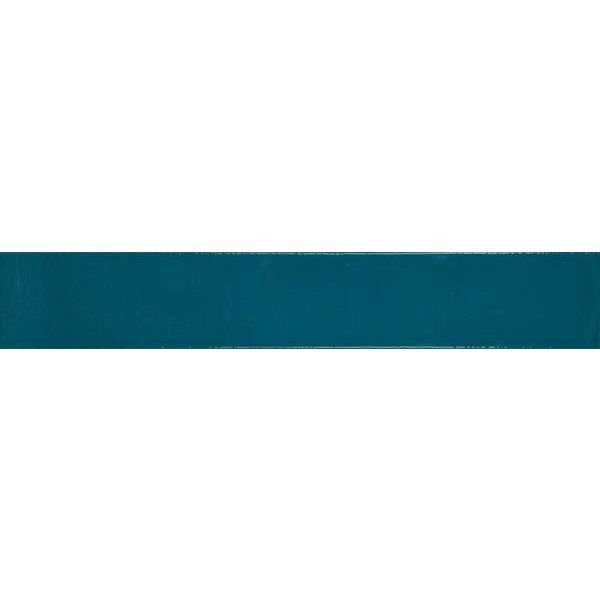 Декор ABK Ceramiche (АБК Керамише) Docks List. Opera Blue Rett 10х60 см (DKR03062)