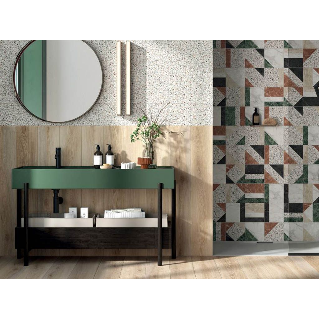 Керамическая плитка ABK Ceramiche (АБК Керамише) Play Marble White 20x20, PF60005896