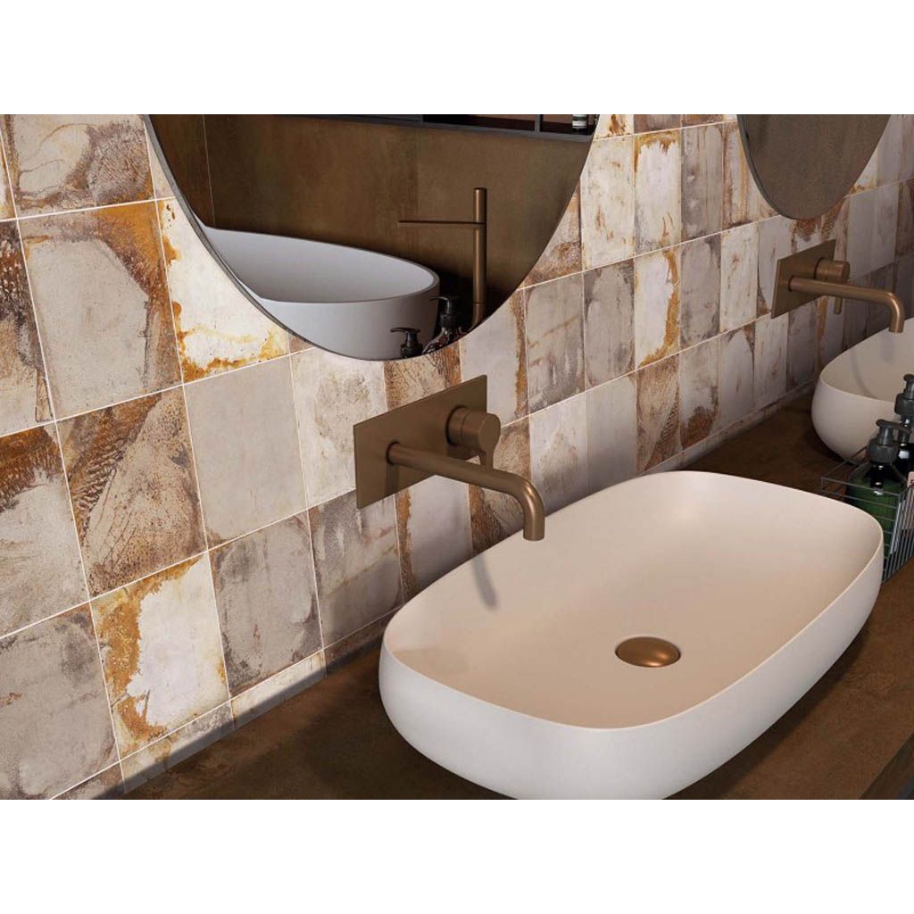 Керамическая плитка ABK Ceramiche (АБК Керамише) Play Oxide White 20x20, PF60003493