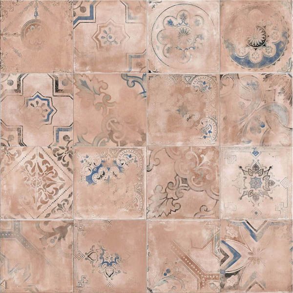 Керамическая плитка ABK Ceramiche (АБК Керамише) Play RE-Used Mix Clay 20x20, PF60003481