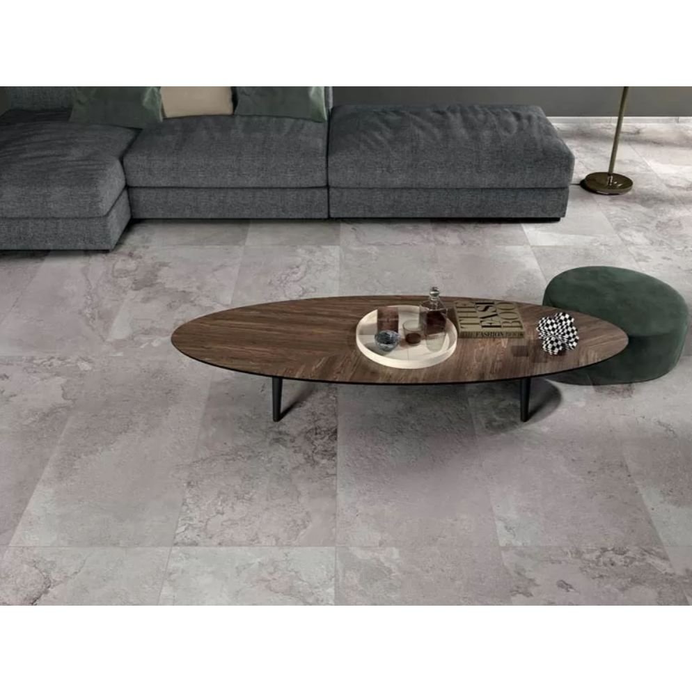 Керамогранит ABK Ceramiche (АБК Керамише) Alpes Raw Grey Lapp. Rett 30х60 см, лаппатированный (PF60000032)