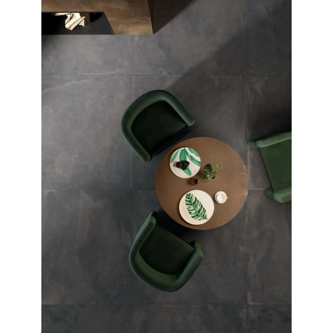 Керамогранит ABK Ceramiche (АБК Керамише) Blend Concrete Iron Ret 60х60 см (PF60005817)