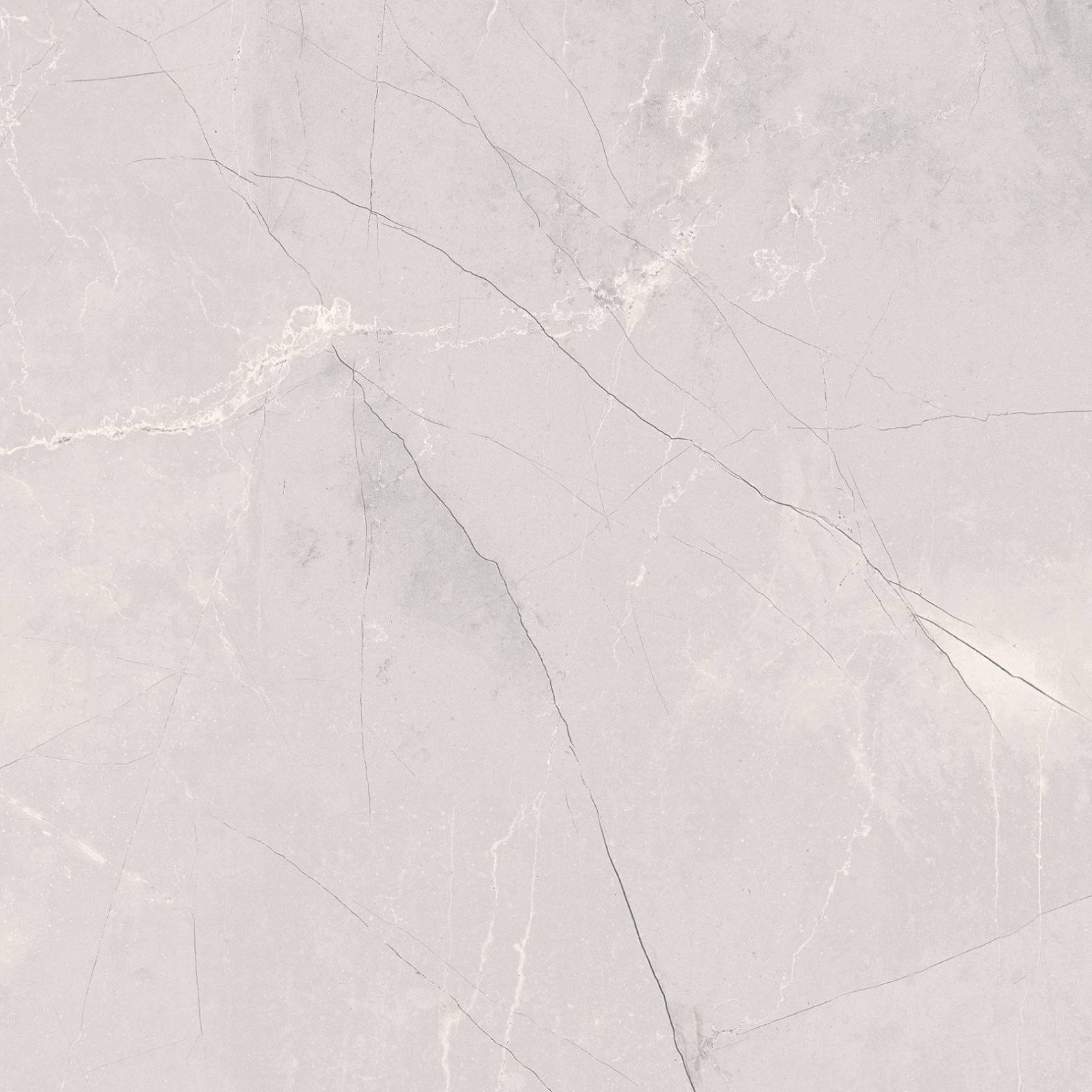 Керамогранит Novin Ceram (Новин Керам) Leza Bianco Light Grey матовый ректификат 60x60 см, 6FML2251