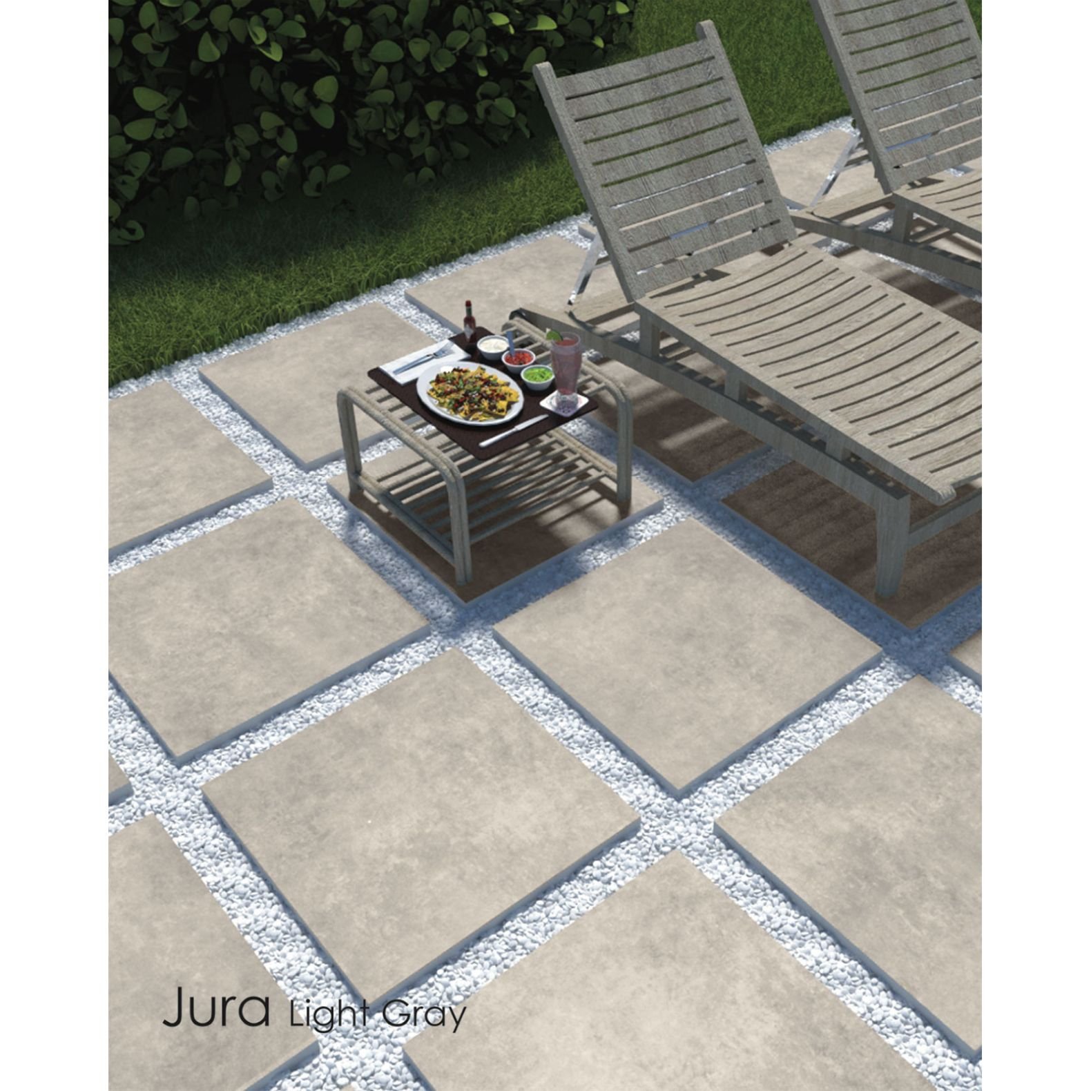 Керамогранит Novin Ceram (Новин Керам) Jura light grey утолщенный 60х120х2 см матовый 72051