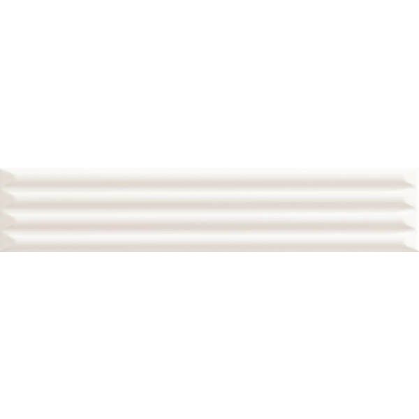 Керамическая плитка Ava Ceramica (Ава Керамика) UP White Cannettato 5x25 см, 192121