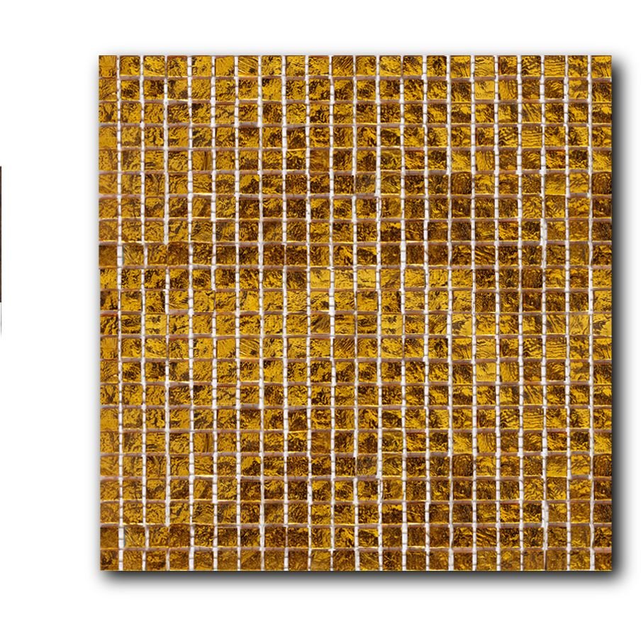 Мозайка Art and Natura (Арт Энд Натура) (Art&Natura) стеклянная 1,5х1,5 см Murano specchio 5 30х30 см