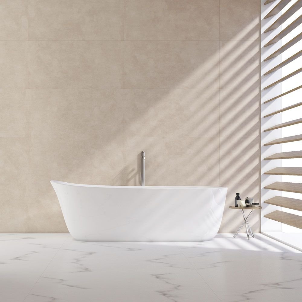 Керамогранит Art and Natura (Арт Энд Натура) Ceramica Moderno cemento dark brown digi matt 60х120 см