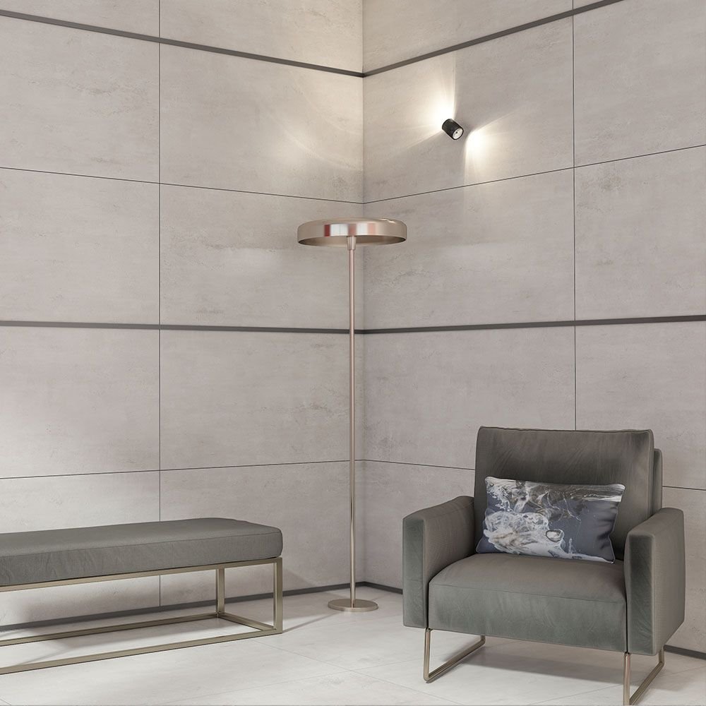 Керамогранит Art and Natura (Арт Энд Натура) Ceramica Moderno malta silver matt 60х120 см