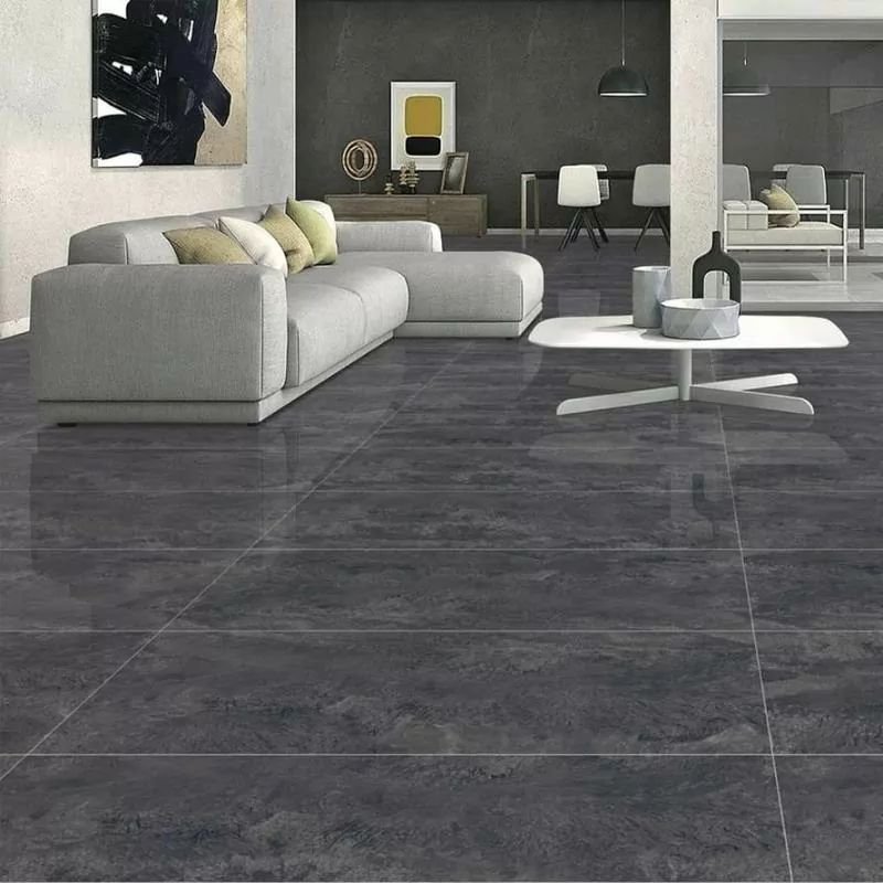 Керамогранит Art and Natura (Арт Энд Натура) Ceramica Moderno piuma black satin matt 60х120 см