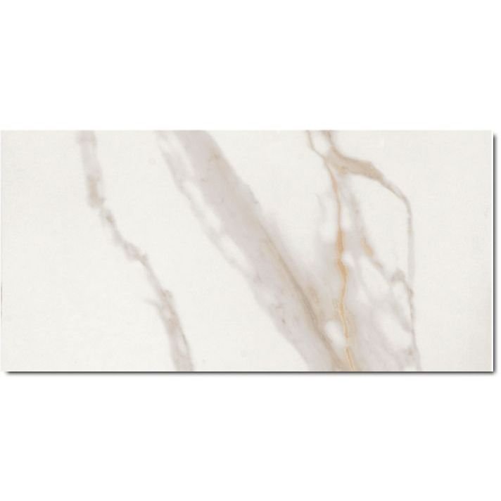 Керамогранит Keope (Кеопе) Elements luх calacatta gold lap 119,5х278 см, лаппатированный