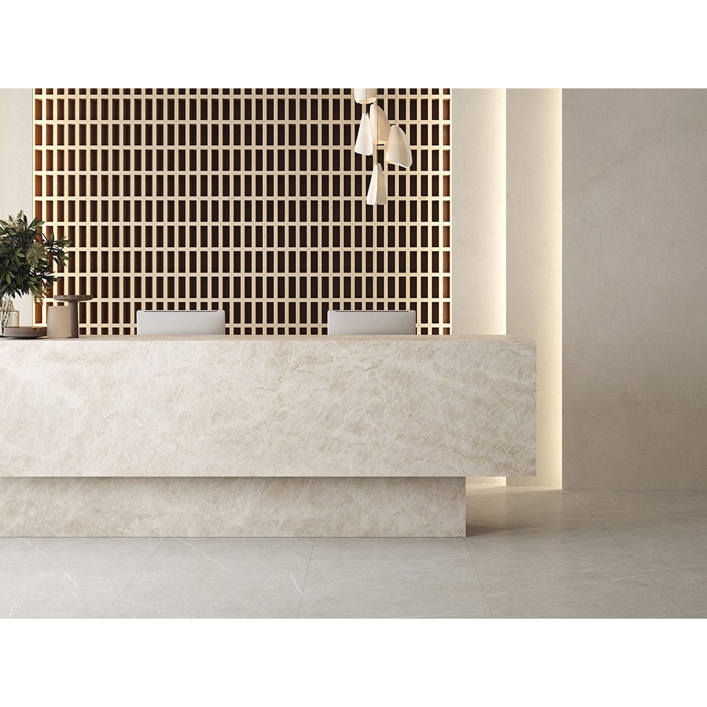 Керамогранит Ascale (Аскейл) TAJ Mahal Almond Soft матовый Mix 3 вариации 160х320 см, ппп00078106