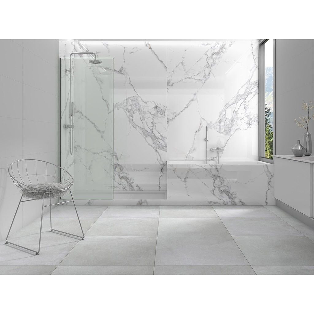 Керамогранит Ascale (Аскейл) Bookmatch Torano Statuario A Soft матовый 160х320 см, ппп00064135