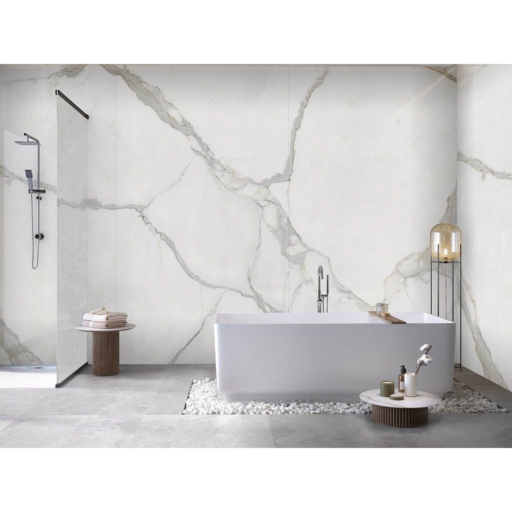 Керамогранит Ascale (Аскейл) Vienmatch Alto Statuario L Polished 160х320 см, ппп00065308