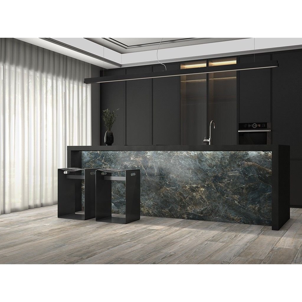 Керамогранит Ascale (Аскейл) Labradorite Royalblue Soft матовый Mix 3 вариации 160х320 см, ппп00064171