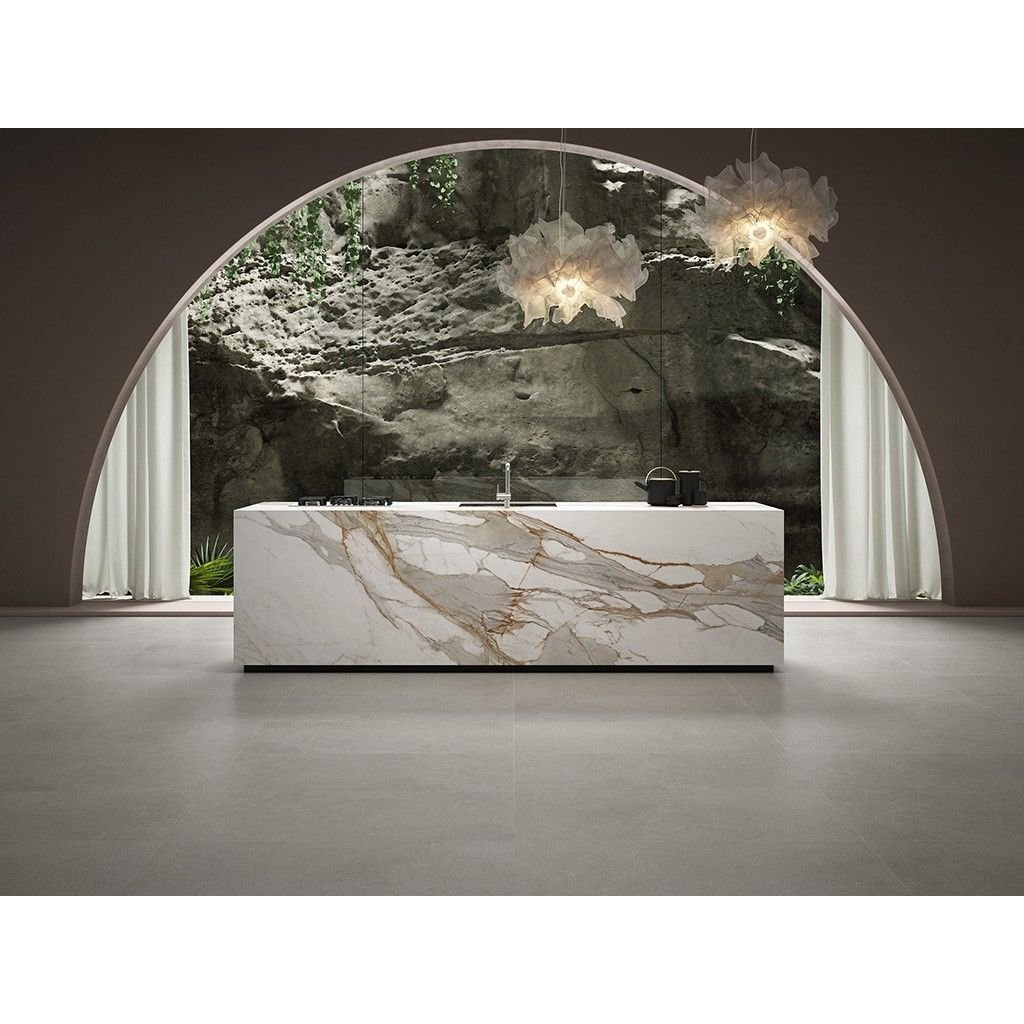 Керамогранит Ascale (Аскейл) Bookmatch Maccia Vecchia Gold A Polished 160х320 см, ппп00065281