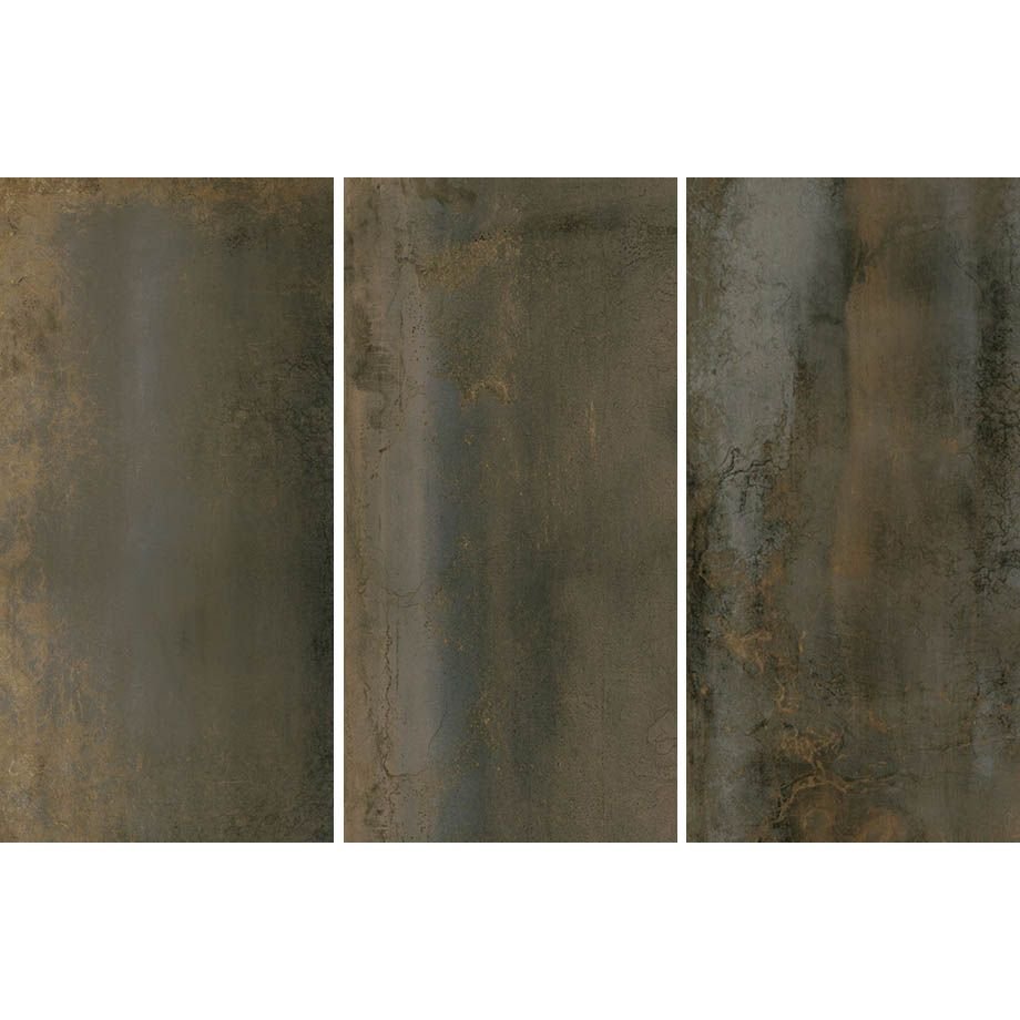 Керамогранит Ascale (Аскейл) Moma Rusteel матовый Mix 3 вариации 160х320 см, ппп00064152