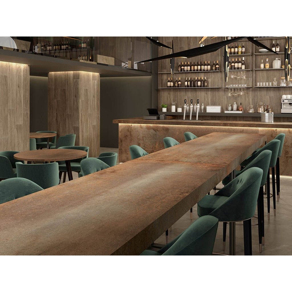 Керамогранит Ascale (Аскейл) Moma Rusteel матовый Mix 3 вариации 160х320 см, ппп00064152