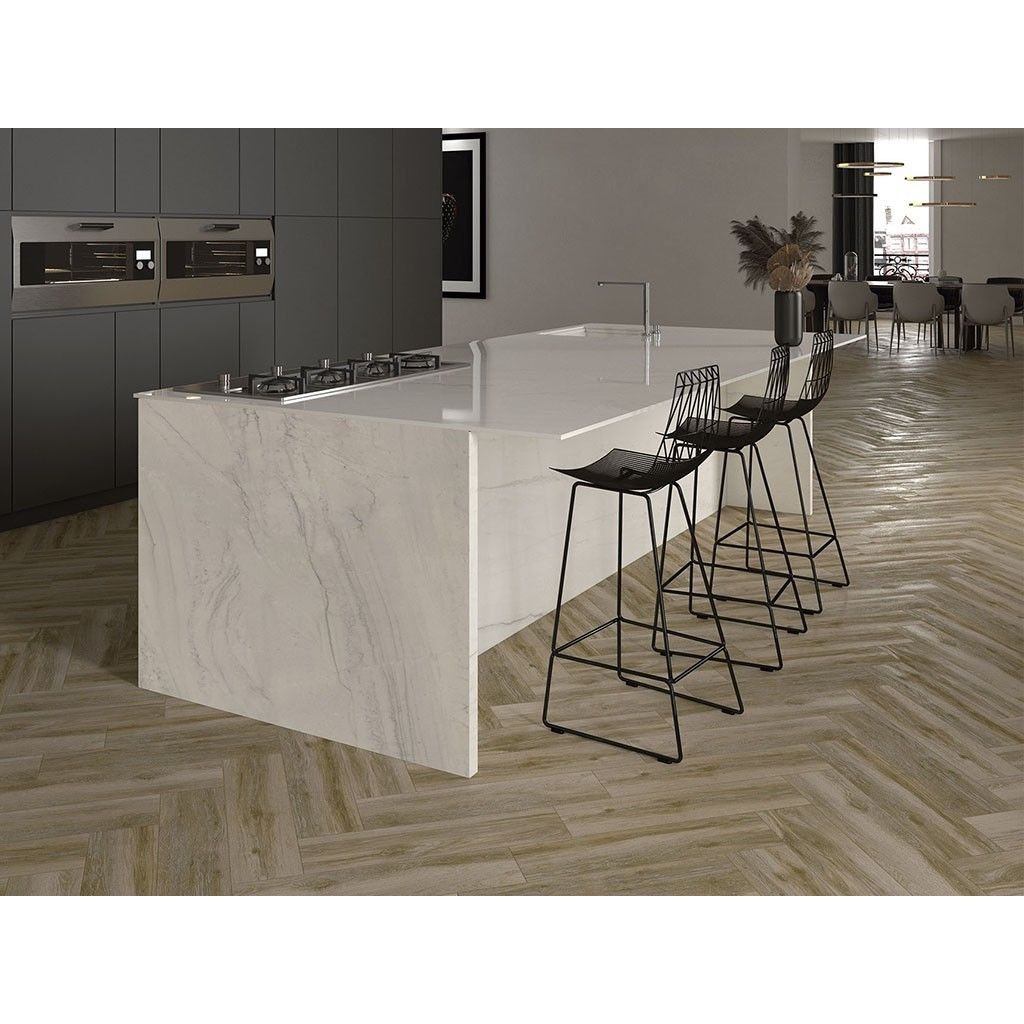 Керамогранит Ascale (Аскейл) Bookmatch Montblanc White B Soft матовый 160х320 см, ппп00065290