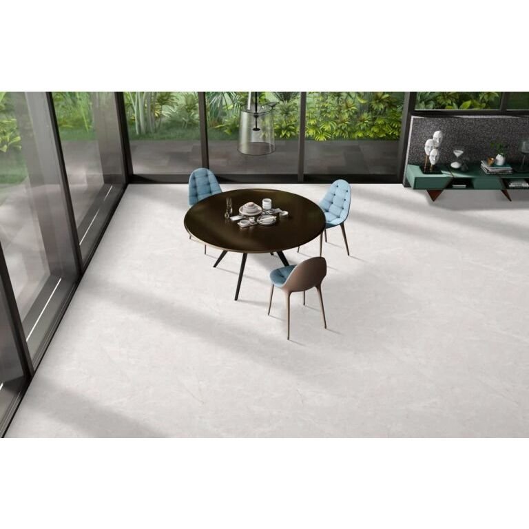 Керамогранит Mita Ceramic (Митасерамик) Nova Light Grey Endless Matt Серый 60х120 см