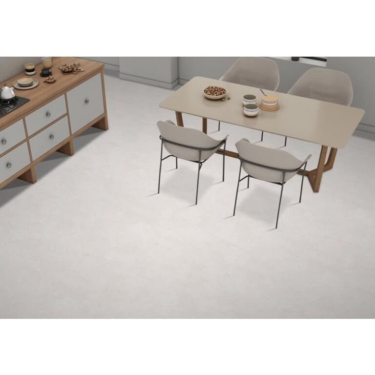 Керамогранит Mita Ceramic (Митасерамик) Almand White Endless Matt Белый 60х120 см