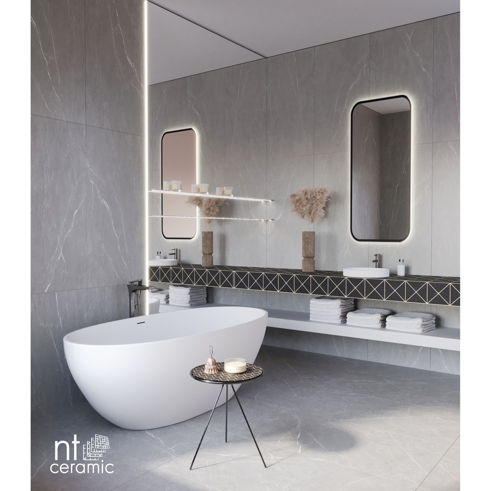 Керамогранит NT Ceramic Pietra NTT1102 60х120 см