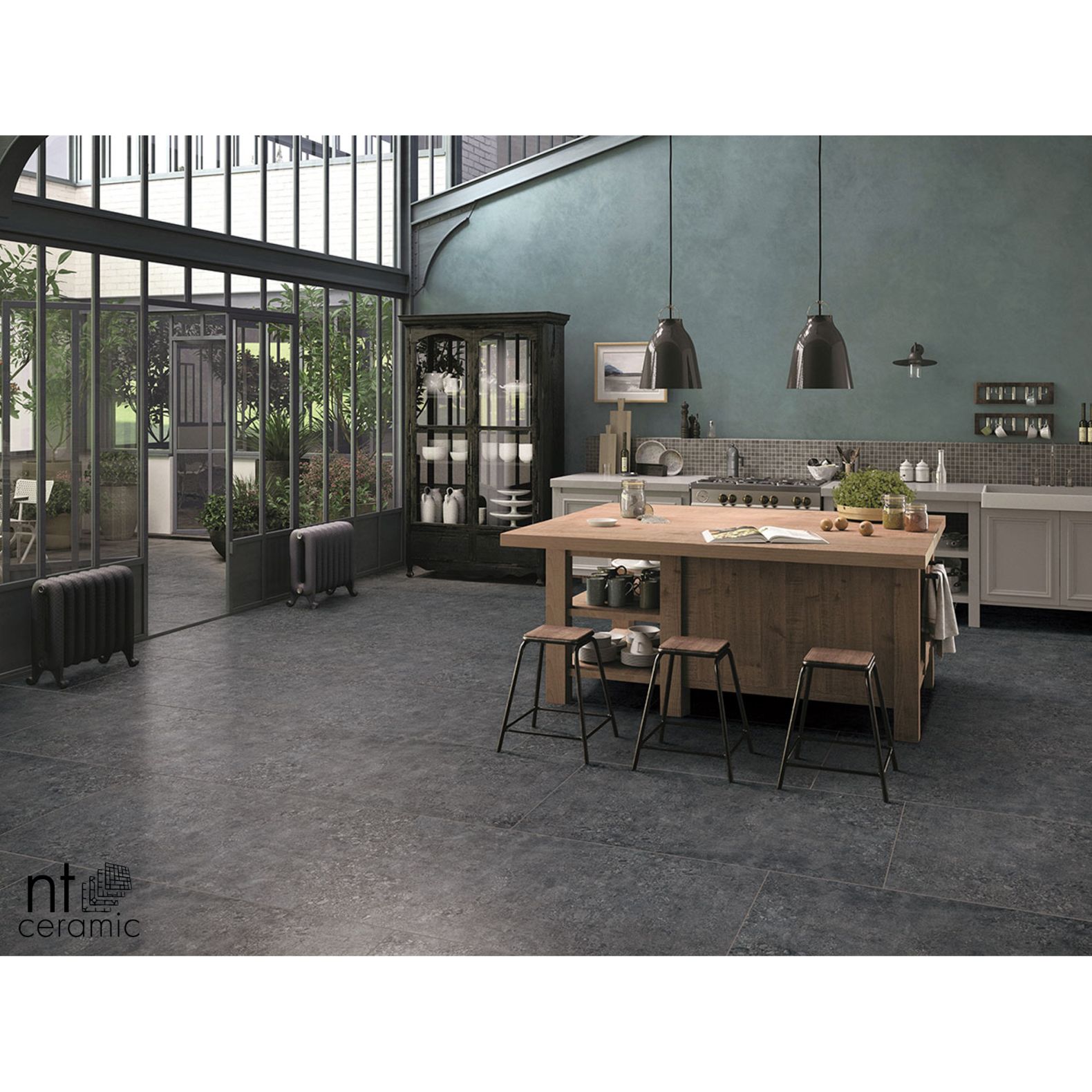 Керамогранит NT Ceramic Terrazzo NTT9502 60х120 см