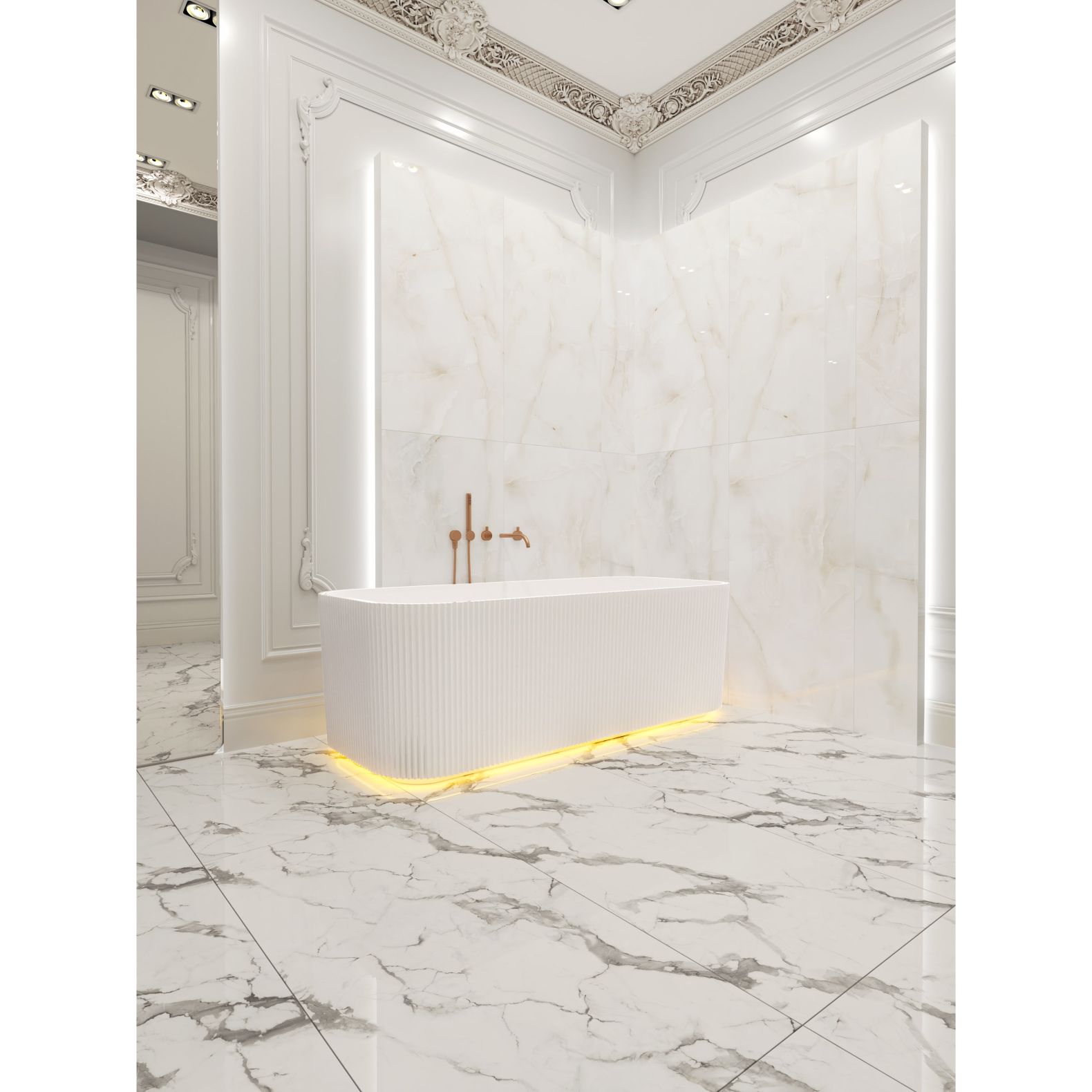 Керамогранит NT Ceramic Marmo Callacata Endless 60х120 см
