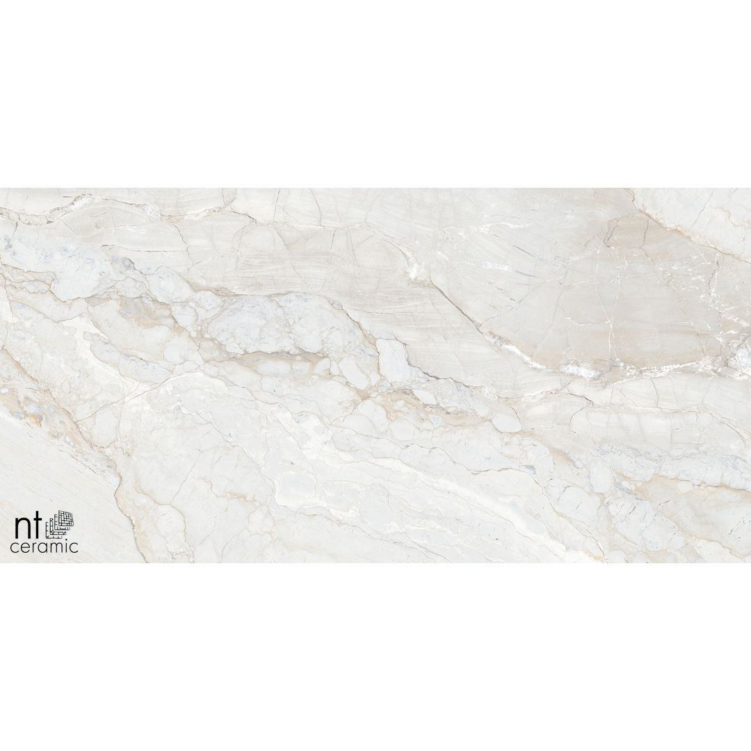 Керамогранит NT Ceramic Gravel White 60х120 см, NTT99508P